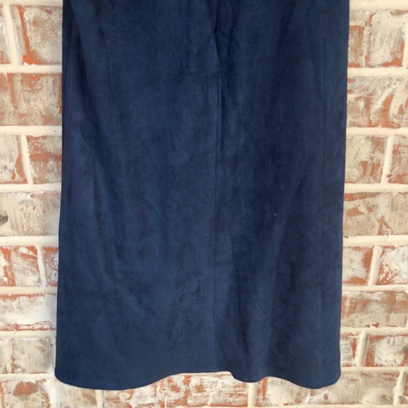 Free People x LENNI Faux Suede Shift Dress XS - Picture 11 of 15